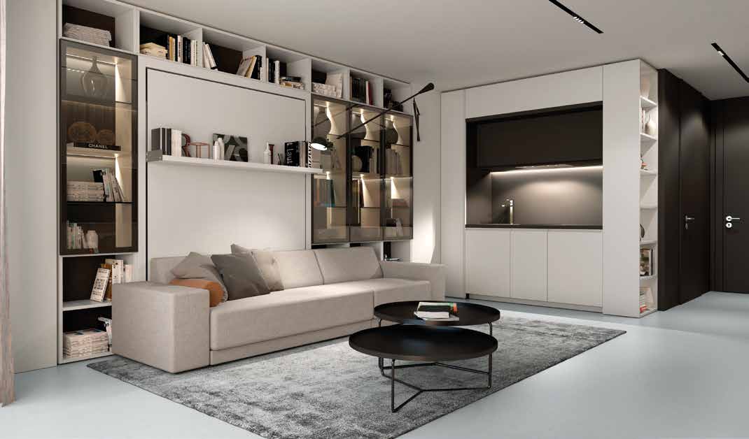 Clei transforming furniture configuration 3